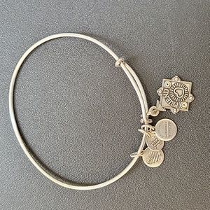 Alex and Ani Friend Charm Bracelet with Swarovski Crystals